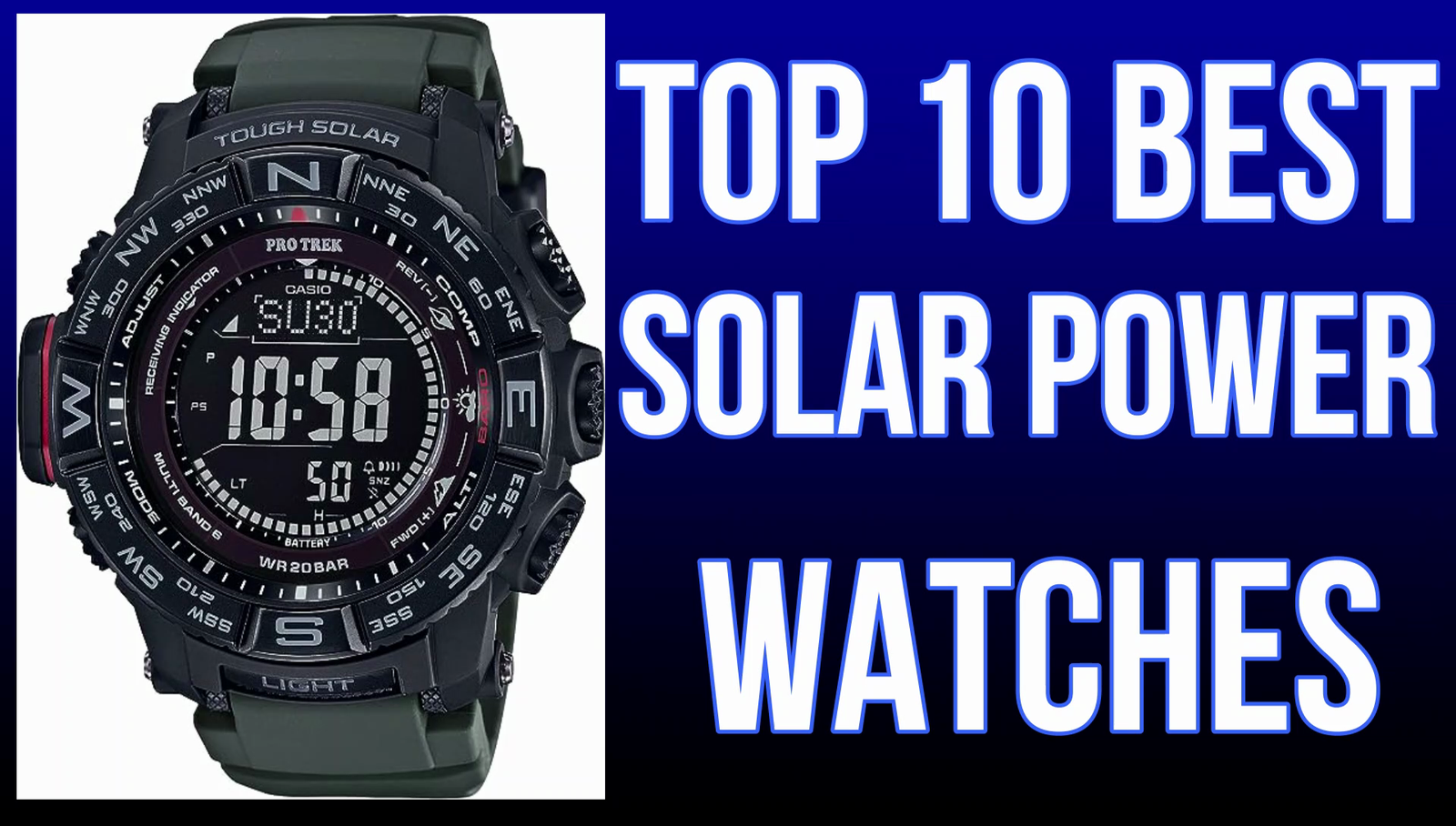 Best Solar Power Watches
